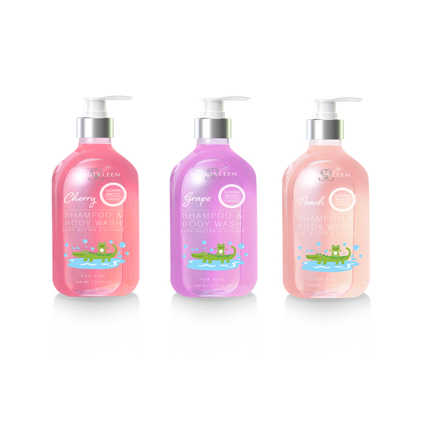 SHAMPOO & BODY WASH FOR KIDS